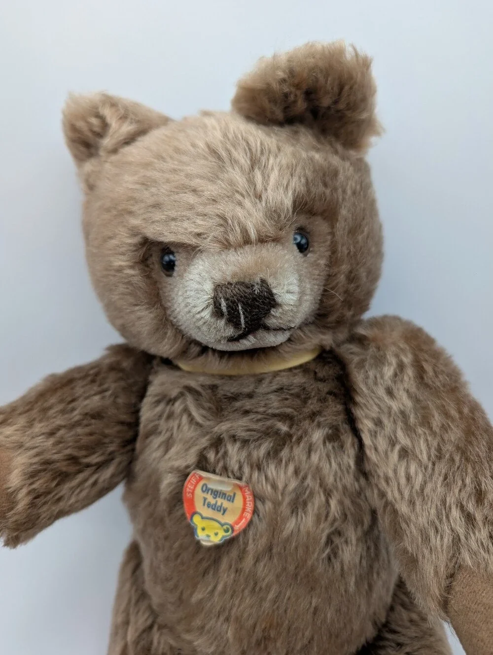 VTG 1960s Steiff Teddy Bear 0202/26 Fully Jointed 15